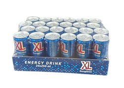 משקה אנרגיה XL 250 מ"ל 24 יחידות