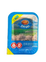 גבינה צהובה גוש חלב 28% 400 גרם