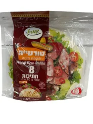 טורטיה מקמח חיטה 8 יחידות 320 גרם