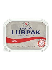 חמאה לורפאק ללא מלח 250 גרם