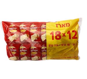 תפוצ'יפס מארז 12 יחידות 18 גרם