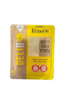 גבינה צהובה טבעונית 21% 200 גרם