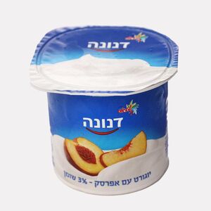 יוגורט דנונה אפרסק 3% 150 גרם