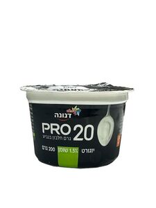 דנונה פרו 20 גרם חלבון 1.5% 200 גרם