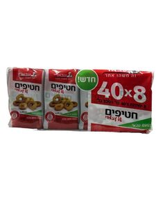 חטיפי עבאדי קטנים בטעם טבעי 8 יחידות