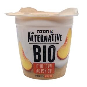מעדן סויה בטעם אפרסק 150 גרם