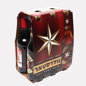 בירה גולדסטאר 330 מ"ל שישיה