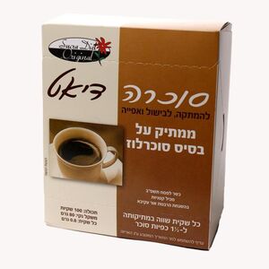 סוכרה דיאט 100 שקיות בחבילה