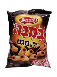 במבה במילוי קרם נוגט 60 גרם