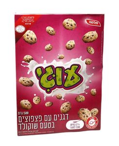 עוגי דגני בוקר עם פיצפוצים 500 גרם תלמה