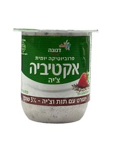 אקטיביה עם תות וצ'יה 3% 150 גרם