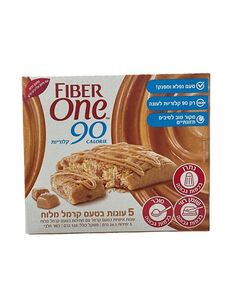 פייבר וואן עוגות אישיות קרמל מלוח 5 יחידות