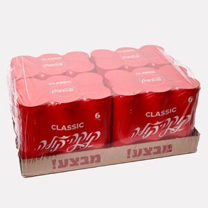 קולה ארגז 24 פחיות 330 מל