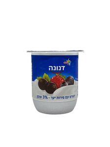יוגורט דנונה עם פירות יער 3%