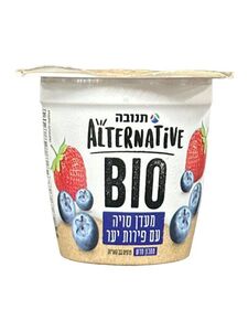 מעדן סויה עם פירות יער 150 גרם