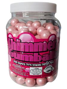 מסטיק מנצנץ 1 ק"ג תות