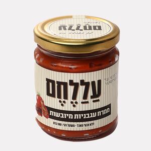 ממרח עגבניות מיובשות על הלחם 180 גרם