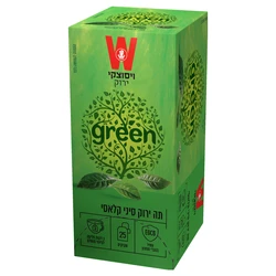 תה ויסוצקי ירוק סיני קלאסי 25 שקיקים