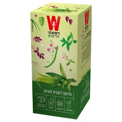 תה ויסוצקי חליטת לימונית ולואיזה 25 שקיקים