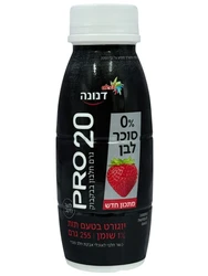 משקה יוגורט פרו בטעם תות 255מ"ל