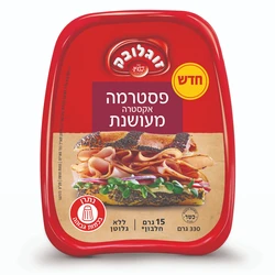 פסטרמה אקסטרה מעושנת זוגלובק ללא גלוטן 330 גרם