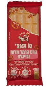 שוקולד סו מאץ קרם קרמל מלוח ובייגלה