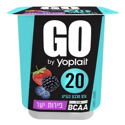 יופלה גו 20 גרם חלבון בטעם פירות יער
