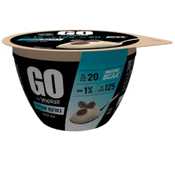יוגורט גו במקרם אוורירי בטעם קפה