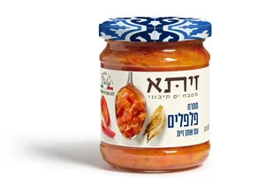 ממרח פלפלים עם שמן זית זיתא