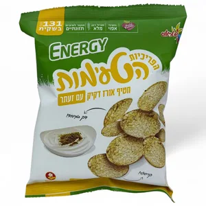 פריכיות טעימות חטיף אורז עם זעתר