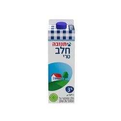 חלב 3% תנובה 1 ליטר
