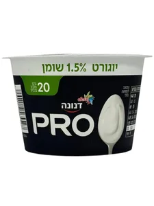 דנונה פרו 20 גרם חלבון 1.5% 200 גרם