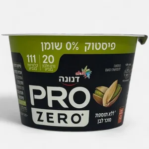 דנונה פרו 20 גרם חלבון בטעם פיסטוק 0% ללא סוכר 200 גרם