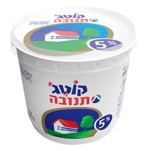 קוטג תנובה 5% שומן 250 גרם