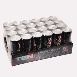 משקה אנרגיה Xl ללא סוכר ארגז 24 יחידות